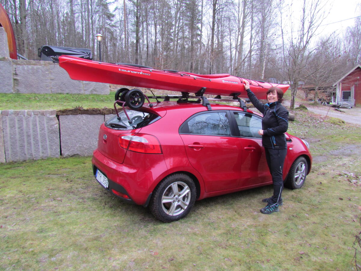 Nya Troller kajakvagn- Transportera din kajak eller liknande, enkelt.