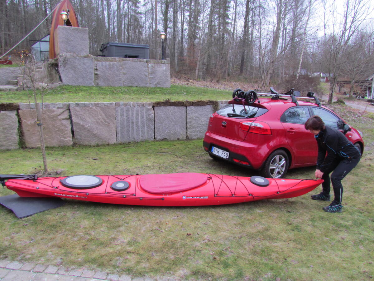 Nya Troller kajakvagn- Transportera din kajak eller liknande, enkelt.