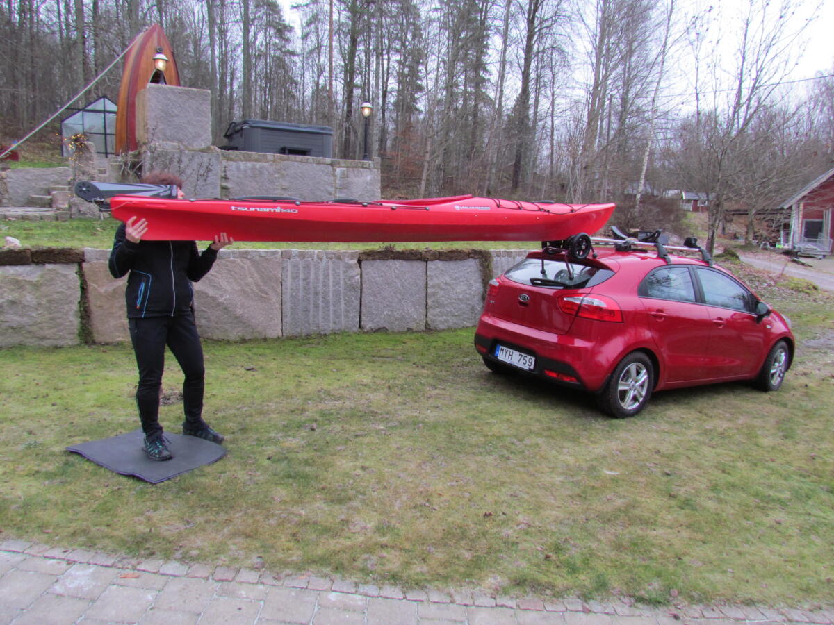 Nya Troller kajakvagn- Transportera din kajak eller liknande, enkelt.