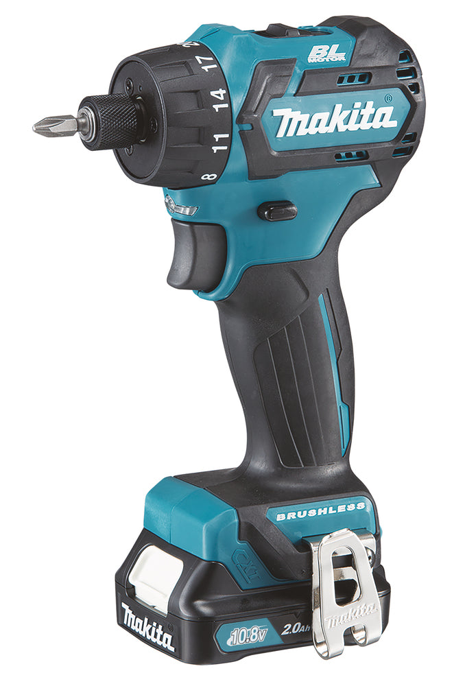 Makita Borrskruvdragare CXT 12V laddare+2x2Ah DF032DSAJ