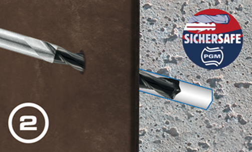 Alpen Keramo Extreme- Profi Beton, set med 2 st borrar. 5.0- 10.0 mm