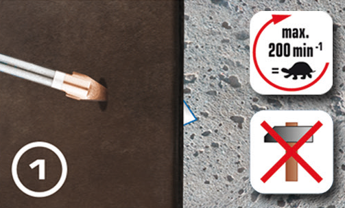 Alpen Keramo Extreme- Profi Beton, set med 2 st borrar. 5.0- 10.0 mm