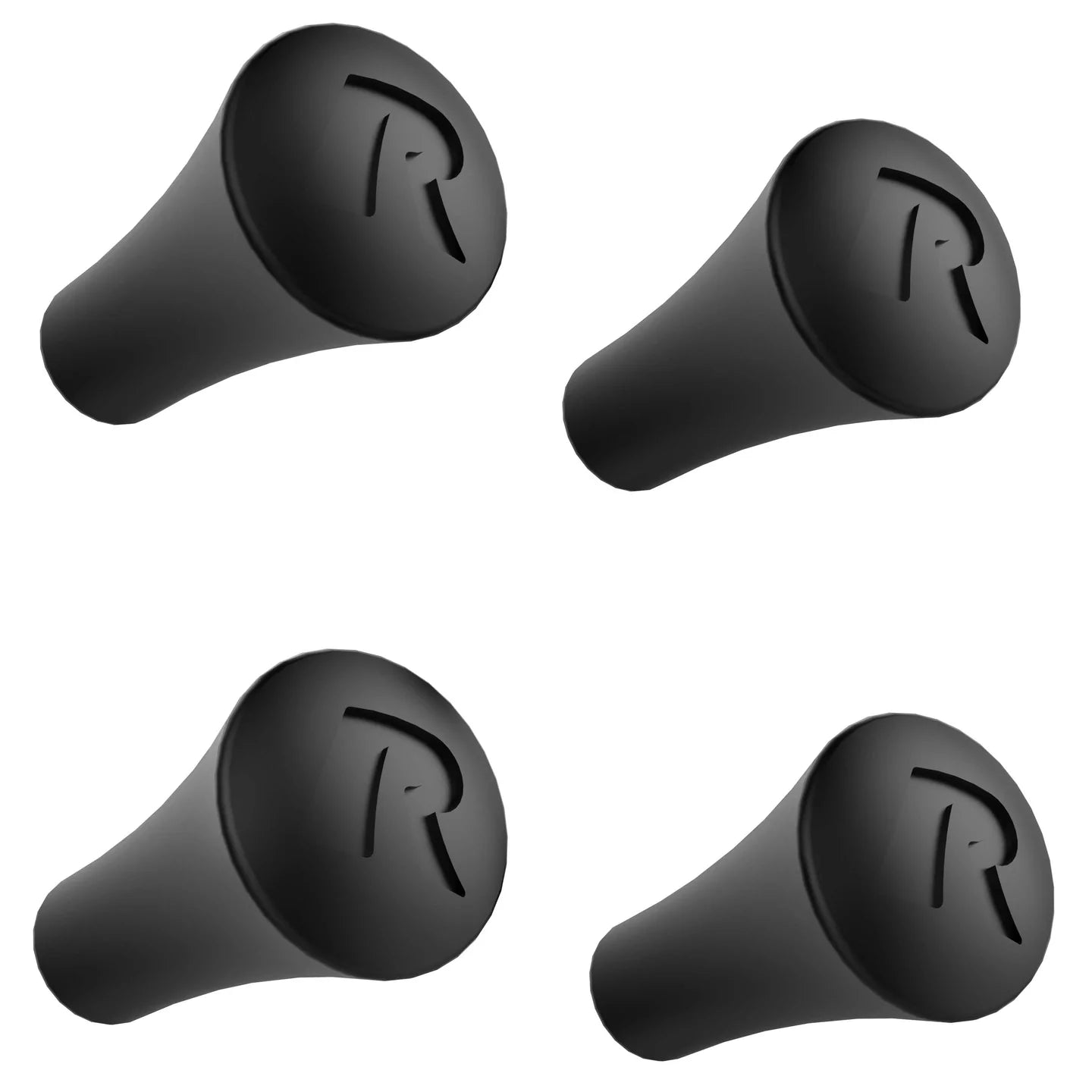 X-Grip 4-Pack gummihylsor  RAP-UN-CAP-4U