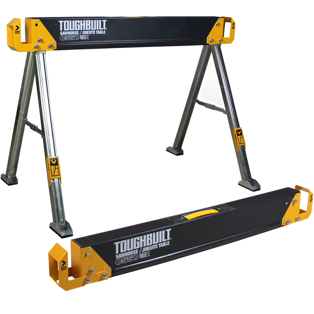 Toughbuilt 2-Pack C550 Sawhorse