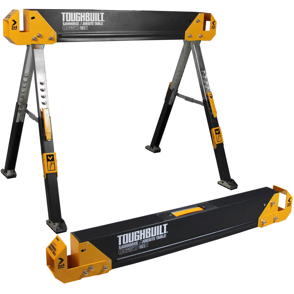 Toughbuilt 2-Pack C650 Sawhorse