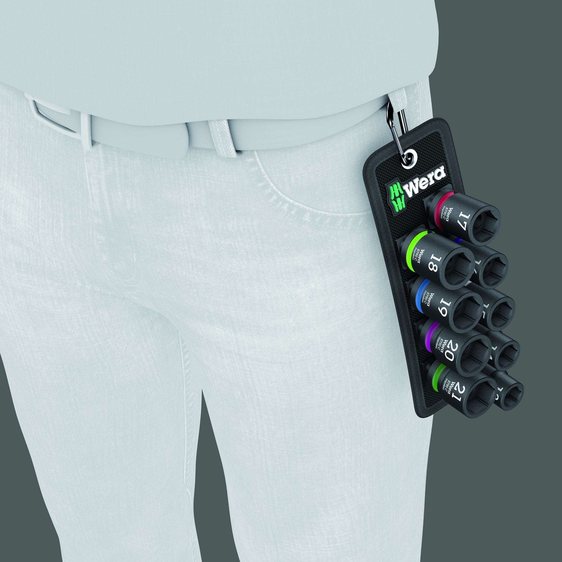 Wera 8790 C Impaktor krafthylsor och hylssats, 1/2 tums-fattning