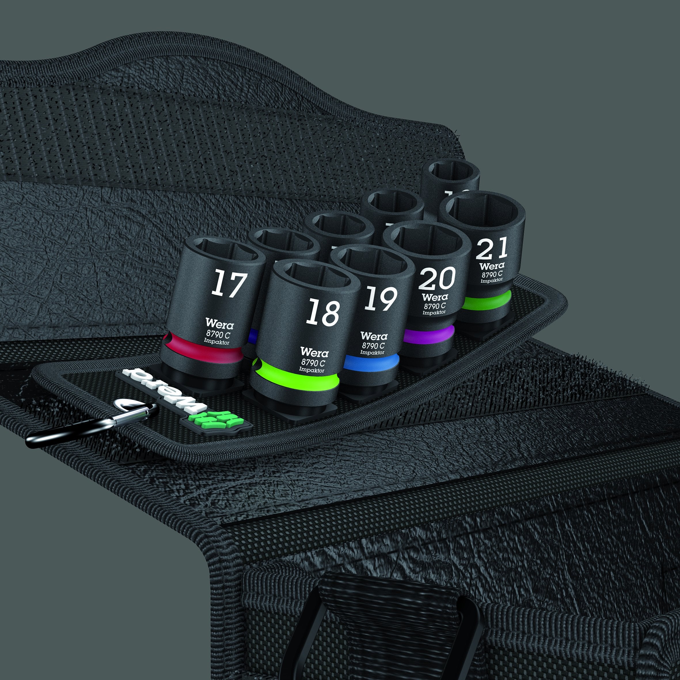 Wera 8790 C Impaktor krafthylsor och hylssats, 1/2 tums-fattning