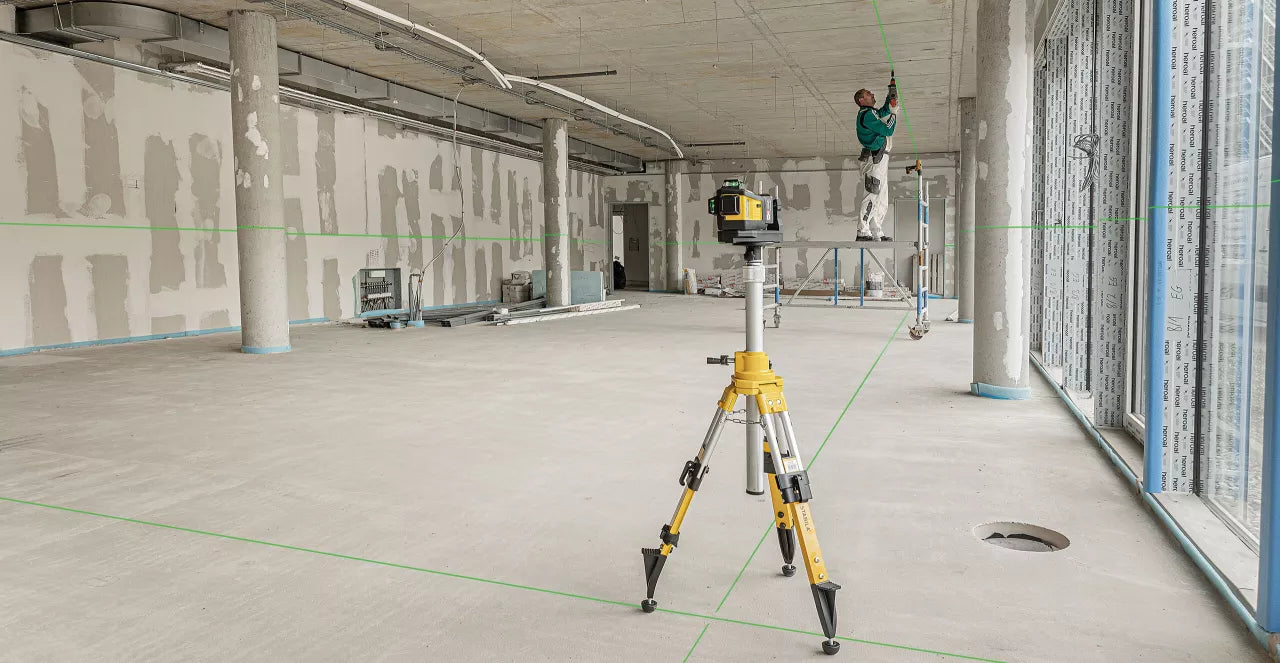 Multilinjelaser Stabila LAX 600 Green 3x360 linjer