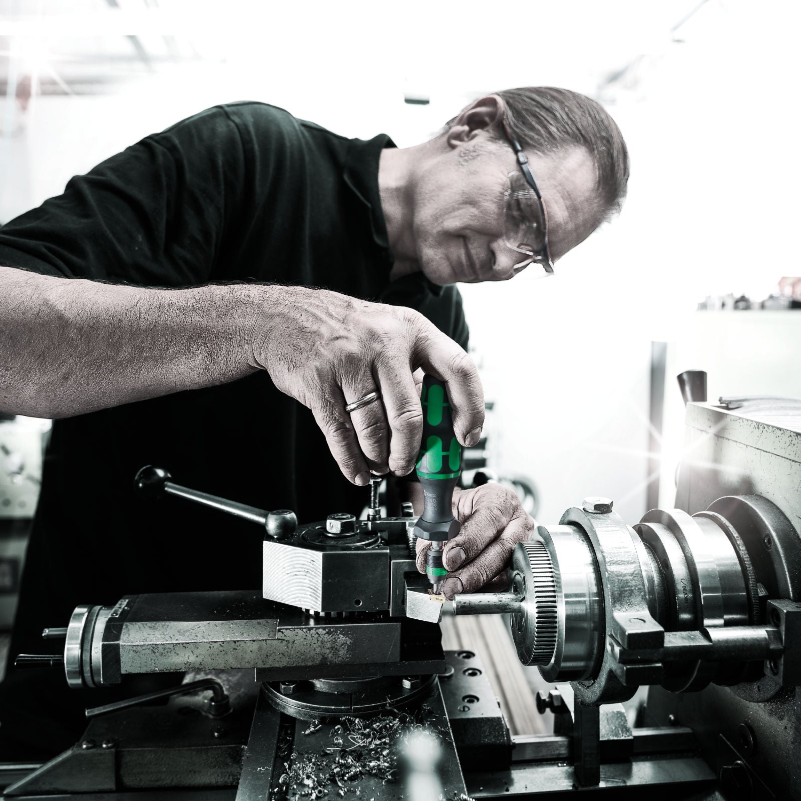 Wera Serie 7400 Kraftform inställbar momentskruvmejsel (0,1–3,0 Nm) med Rapidaptor-snabbfäste