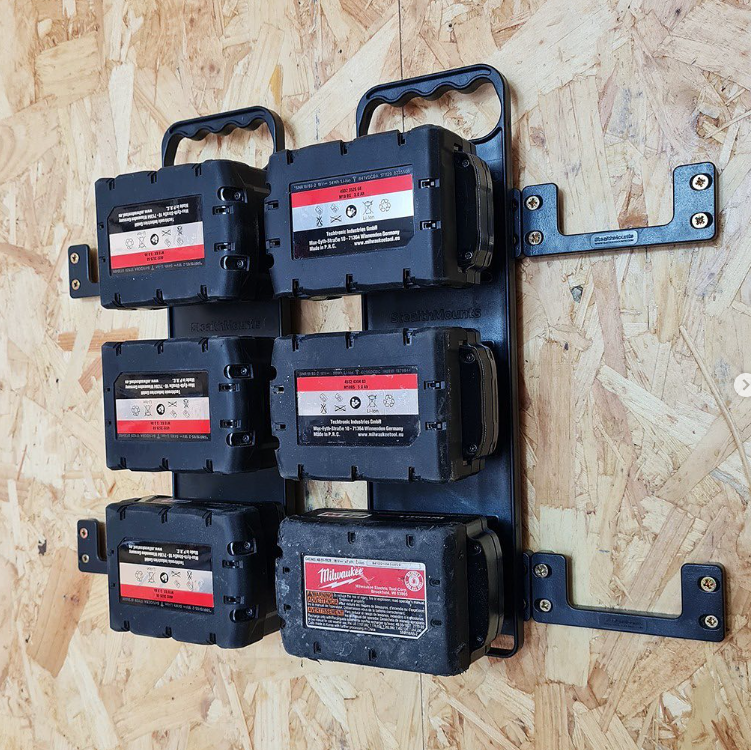 StealthMounts Makita 18V LXT Battery Board with Handle