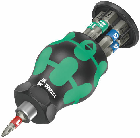 Wera Cykelset 11 Stubby magasin bitshandtag med 7 bits