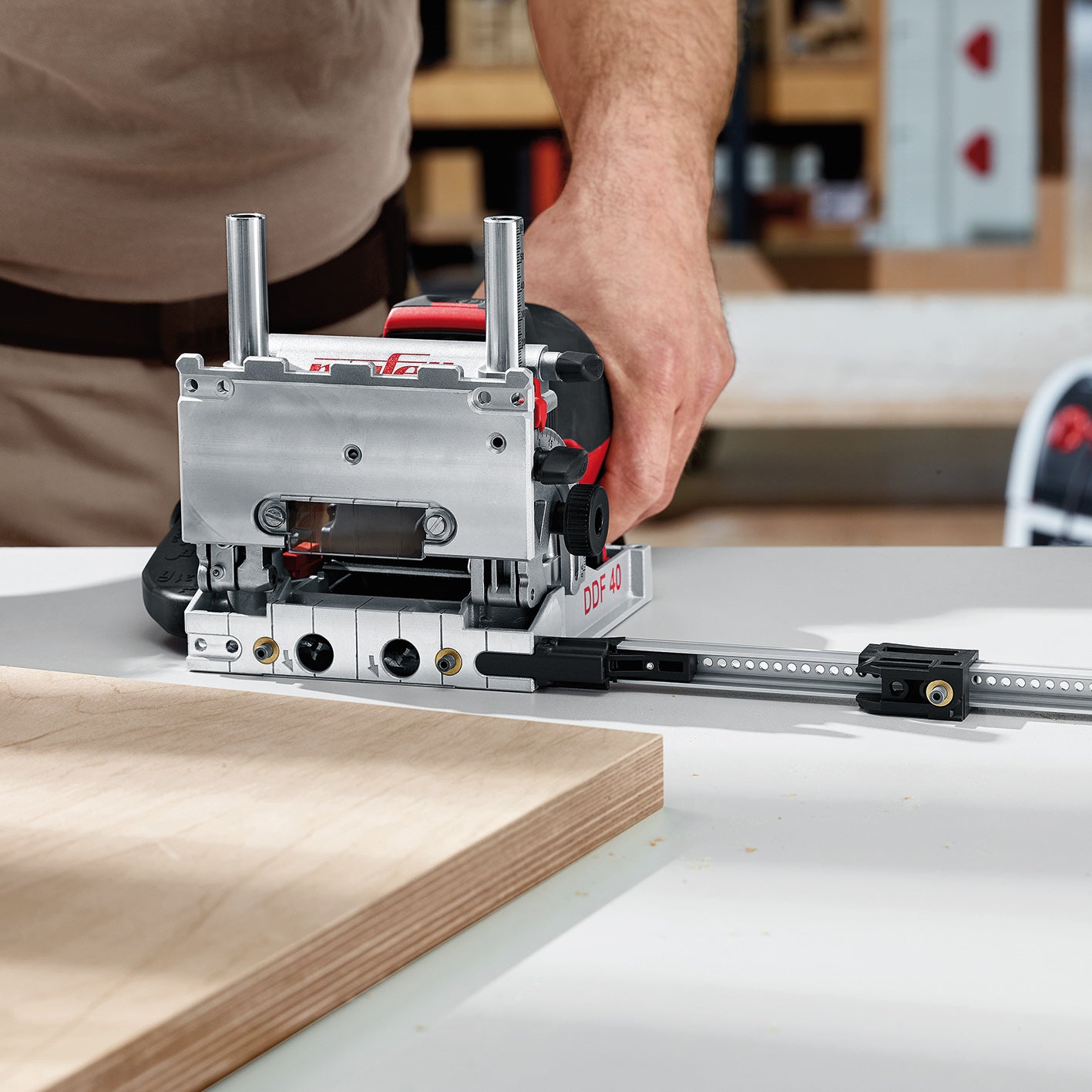 Mafell Förbindningsfräs DDF 40 MaxiMax i T-MAX - 918602 230V DEMO Maskin