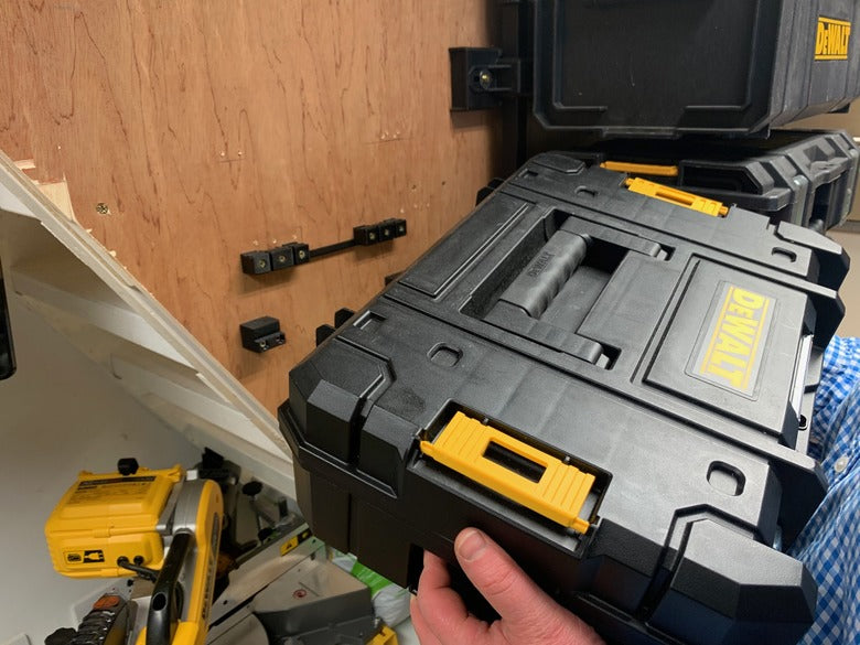 StealthMounts Dewalt T-STAK Toolbox Mounts (3 Pack )