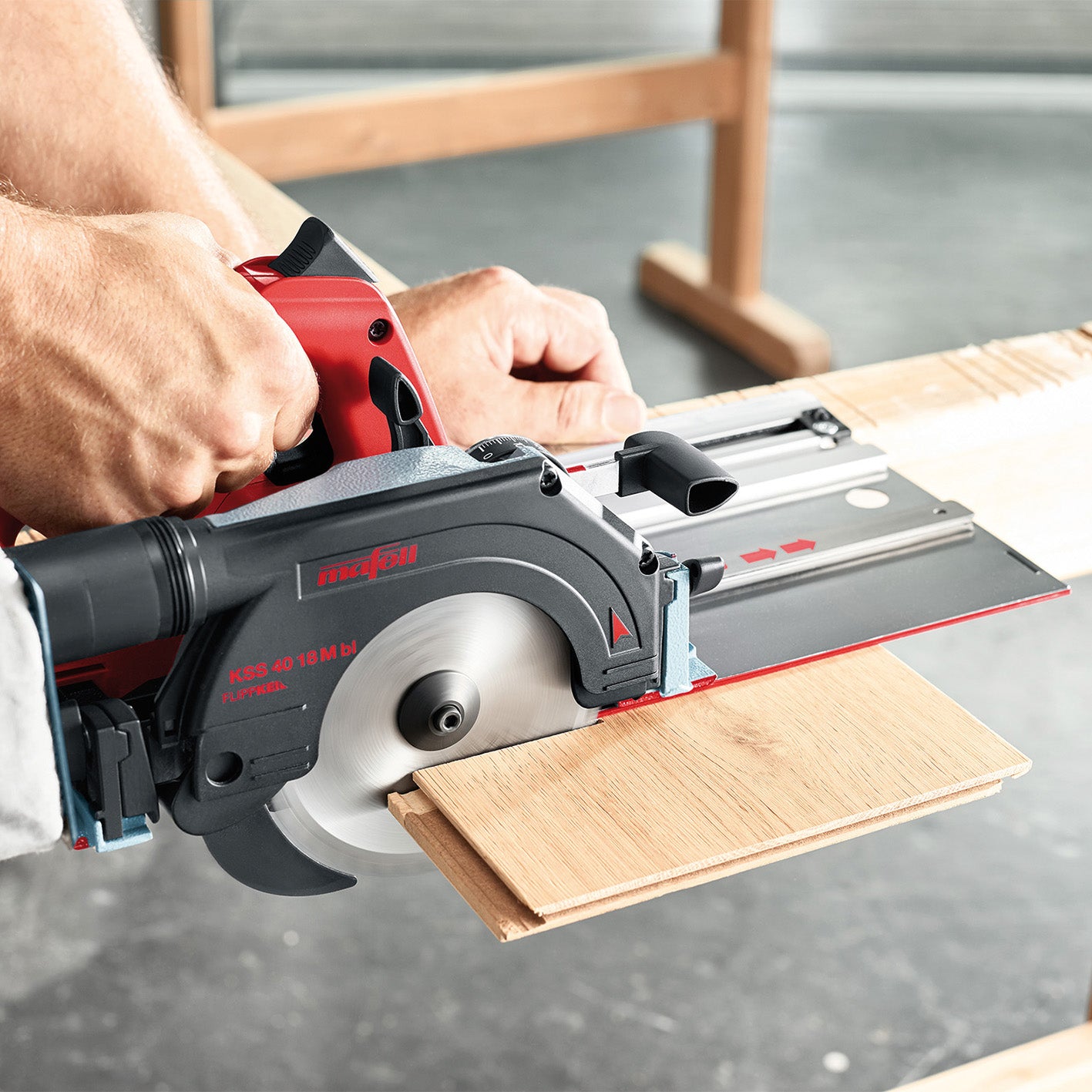 Mafell Kapsågsystem KSS 40 18M bl i T-MAX - 91D501 18 V