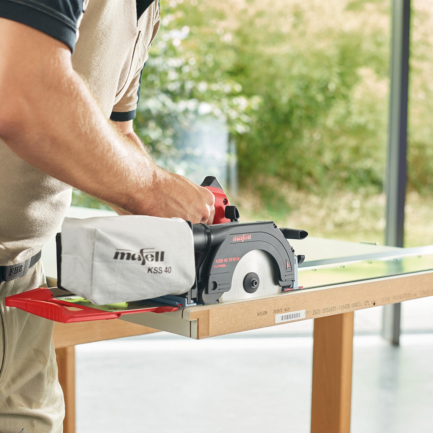 Mafell Kapsågsystem KSS 40 18M bl i T-MAX - 91D501 18 V