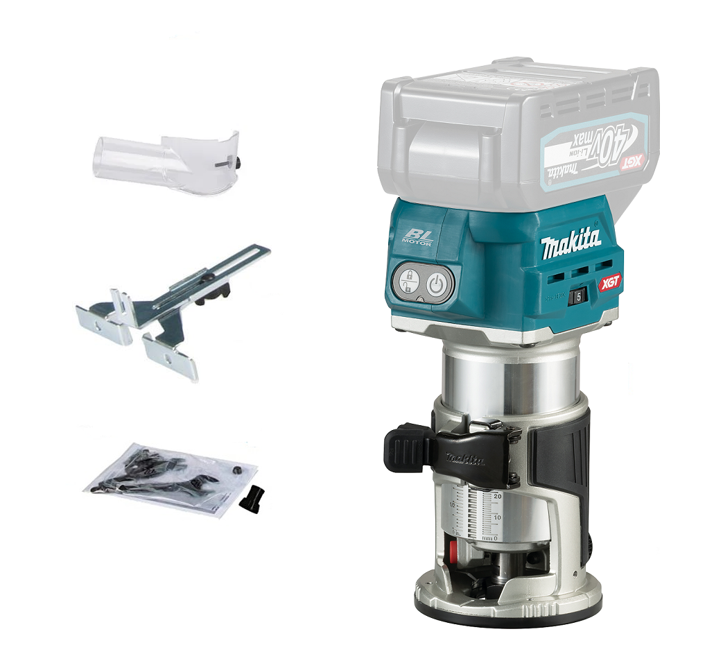 Makita Multifräs XGT 40V Lite tillbehör - RT001GZ04 Naken