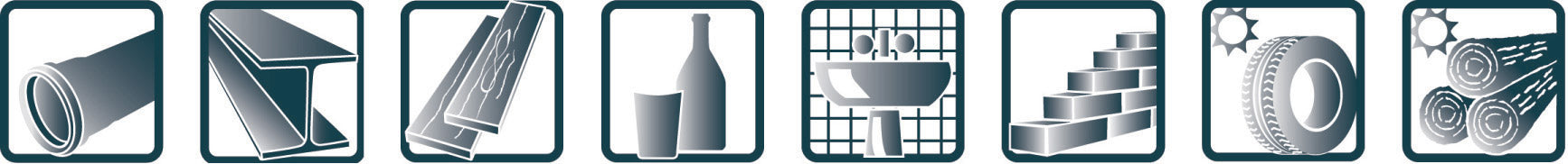 Pica Classic 520 & 521 permanent märkpenna - Röd, Blå, Svart