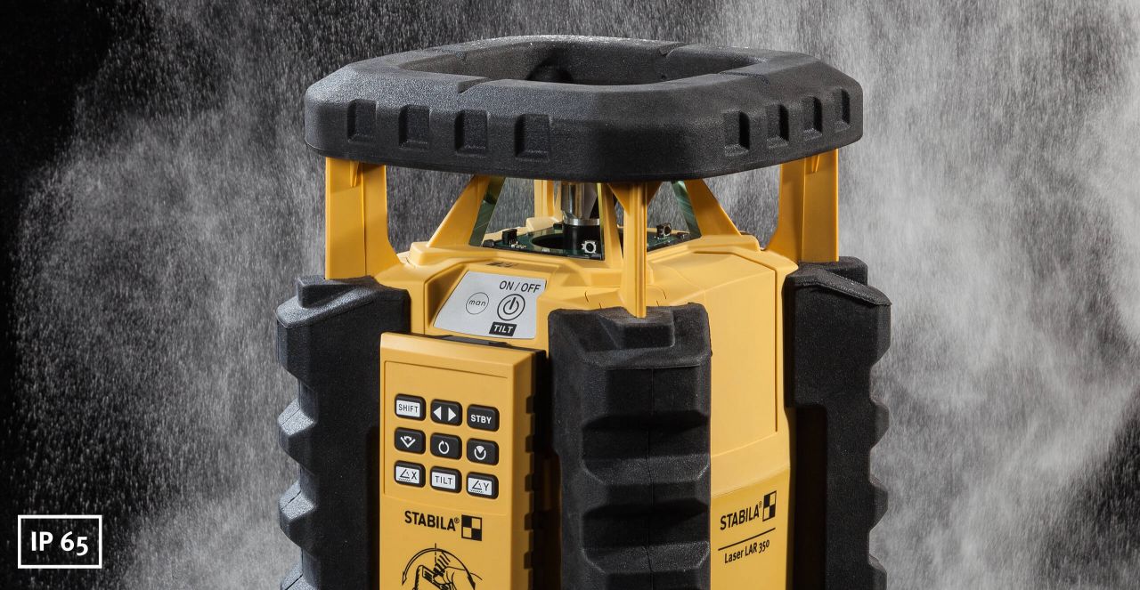 Stabila Rotationslaser LAR 350 7-piece set