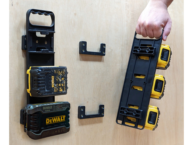 StealthMounts Dewalt Battery Board with Handle