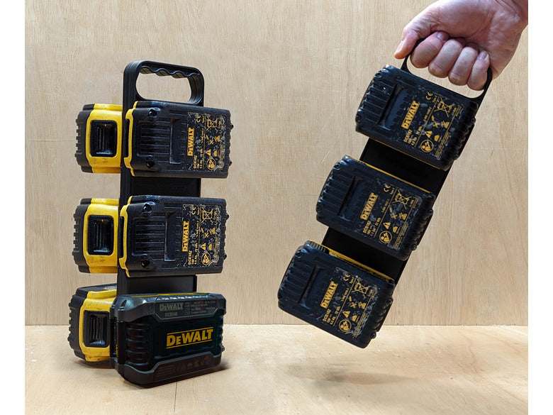 StealthMounts Dewalt Battery Board with Handle