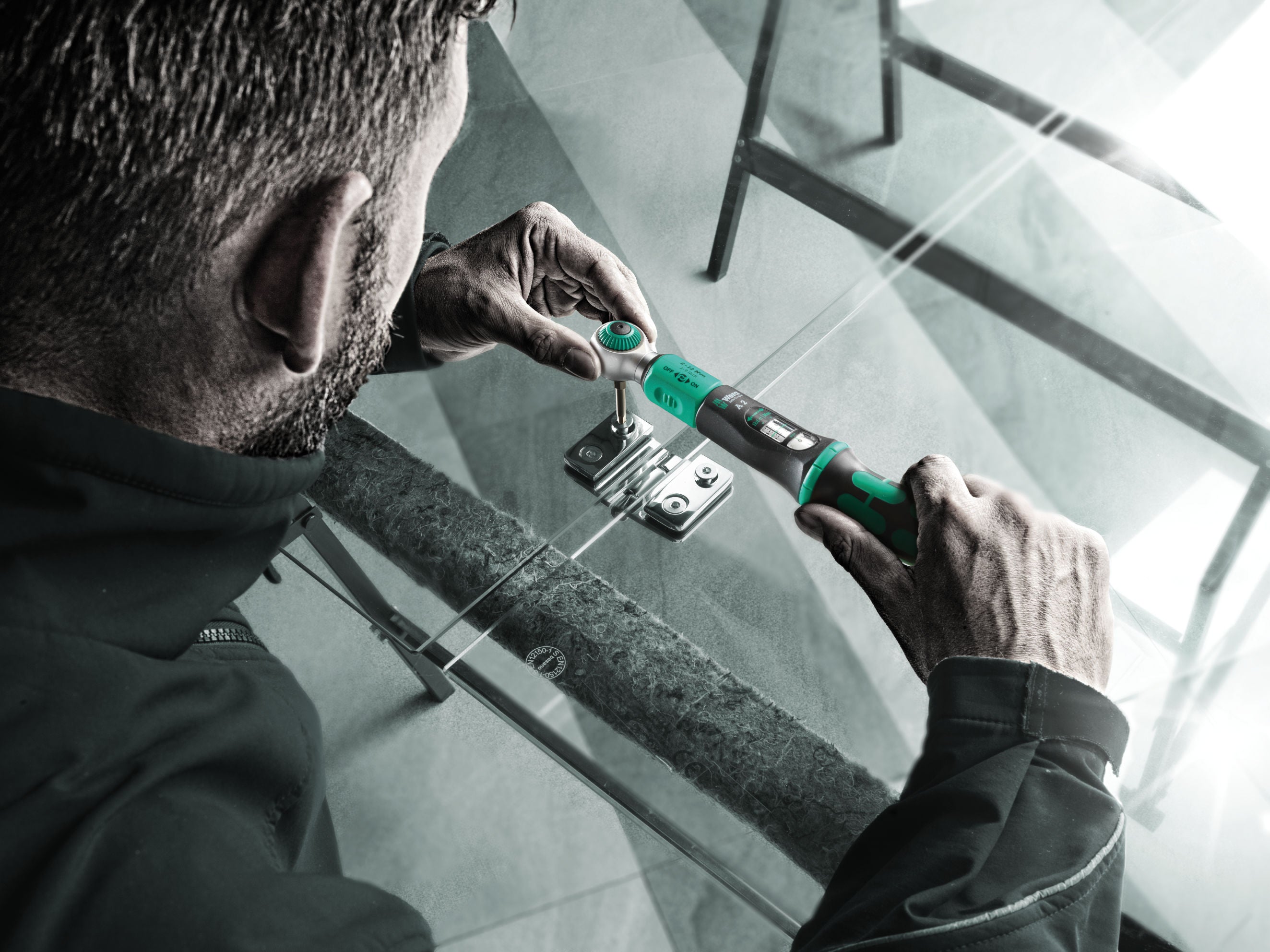 Wera Safe-Torque A 2 momentnyckel med 1/4"-sexkantsfattning, 2-12 Nm