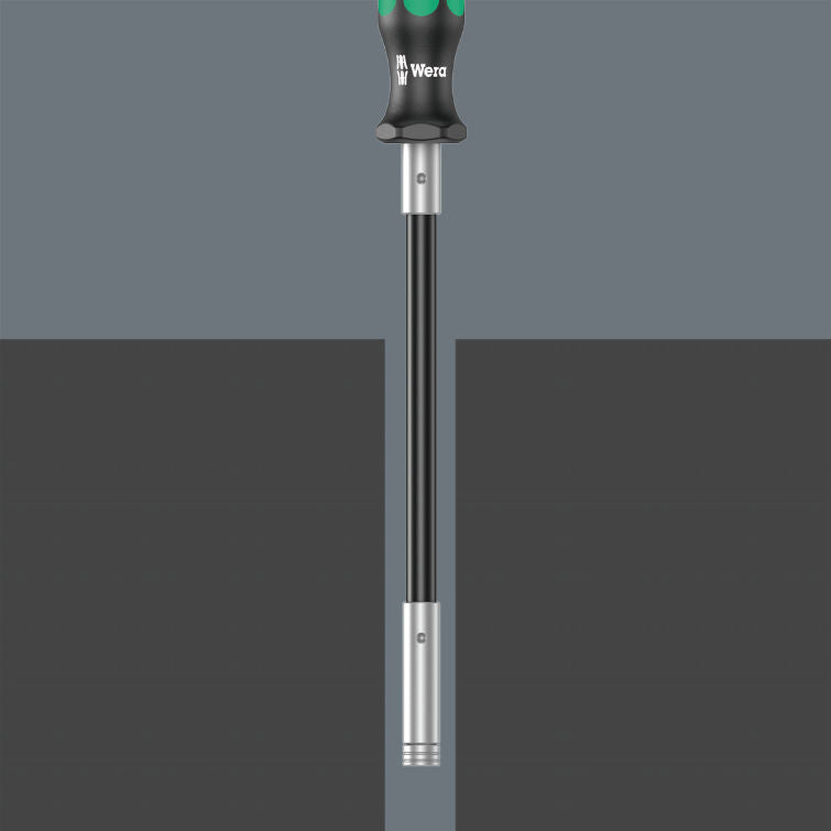 Wera Kraftform Kompakt F 1 skruvverktygssats för Mekaniker/fönstertillverkare, 35 delar