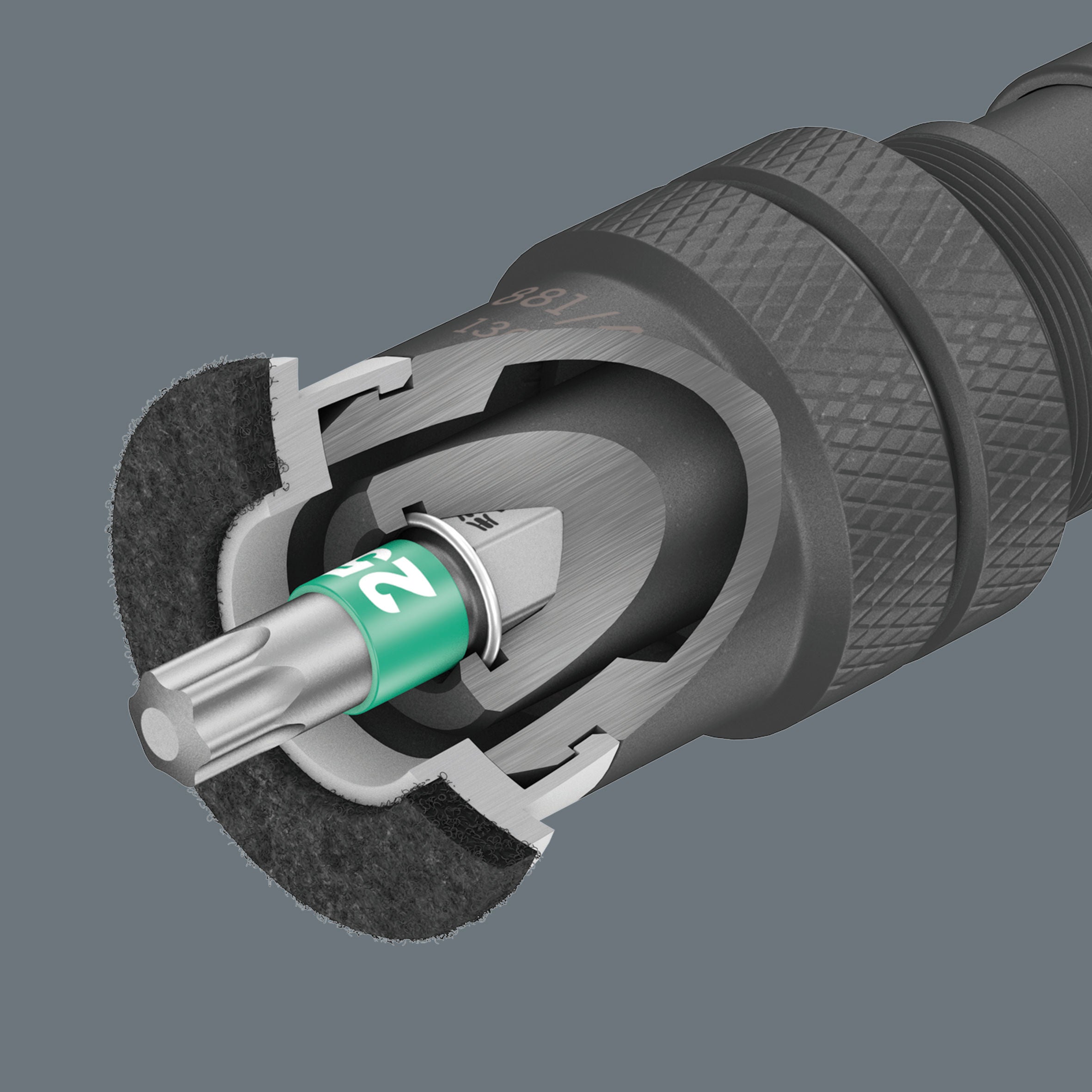 Wera 881/4/1 SB Bitshållare TERRASS