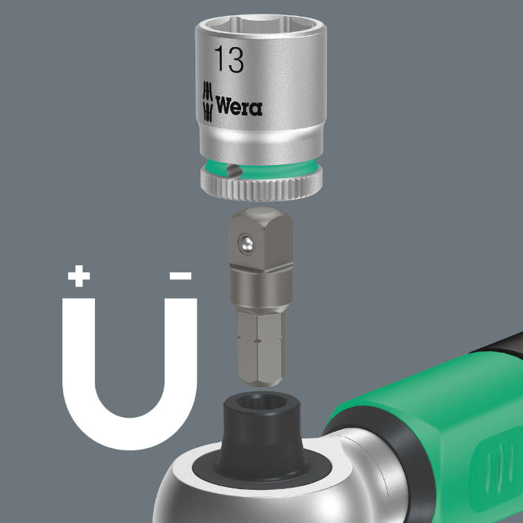 Wera Safe-Torque A 2 momentnyckel med 1/4"-sexkantsfattning, 2-12 Nm