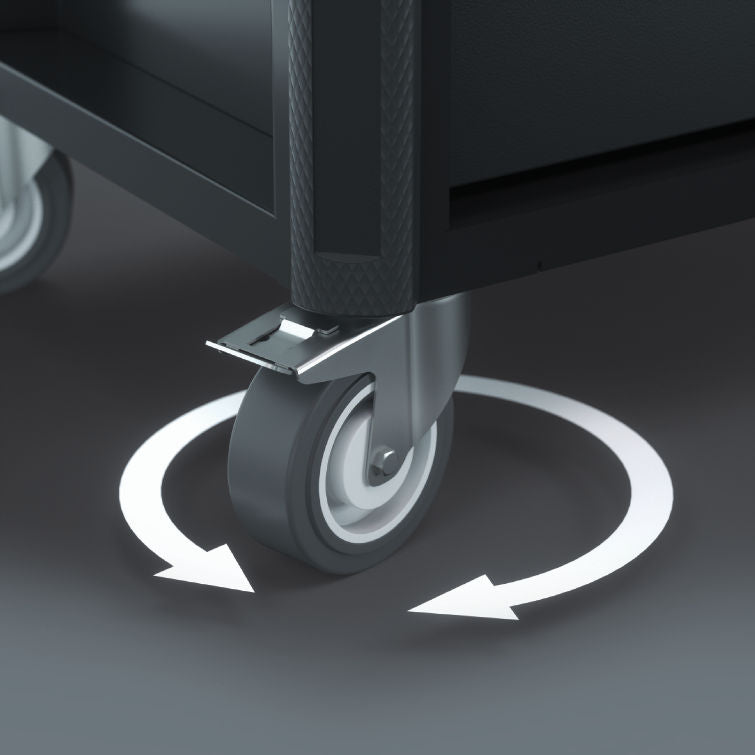 Wera 9700 Tool Rebel-verktstadsvagn 1, 78 delar