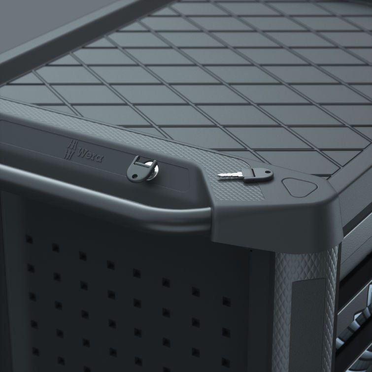 Wera 9700 Tool Rebel-verktstadsvagn 1, 78 delar