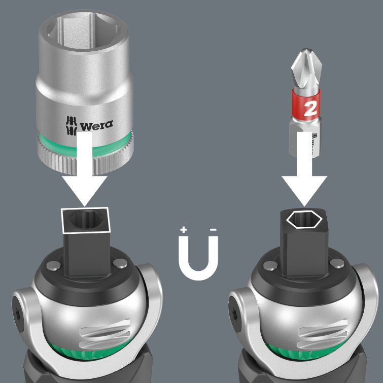 Wera 8009 Zyklop Pocket sats 2, 18 delar
