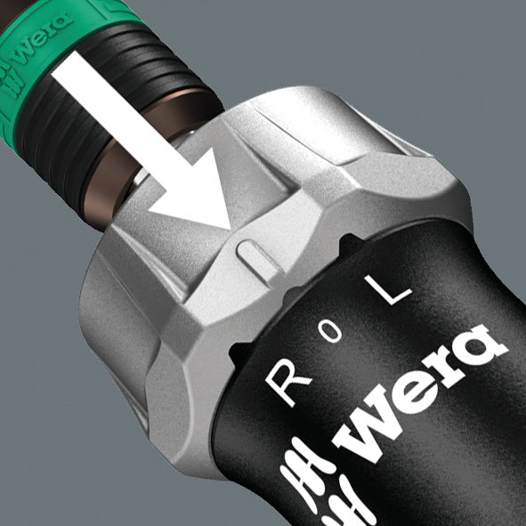 Wera Kraftform kompakt 60RA med spärrhandtag och väska