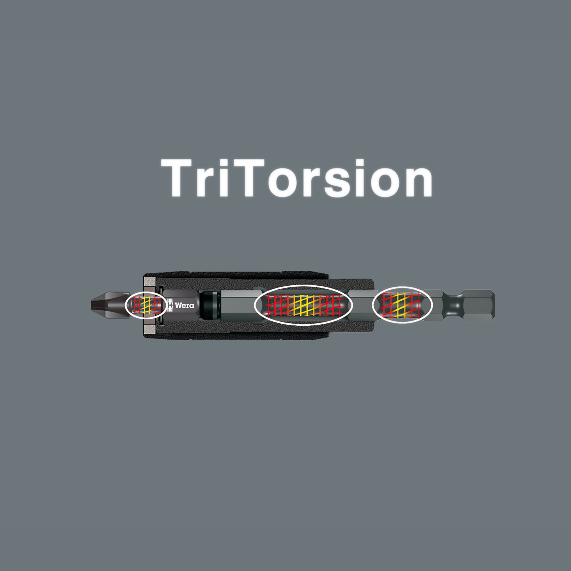 Wera 897/4 IMP Impaktor-hållare med snäppring och magnet