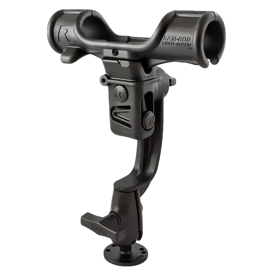 RAM Light-Speed™ Fishing Rod Holder with Revolution Socket Arm and Base  RAP-370-RBU