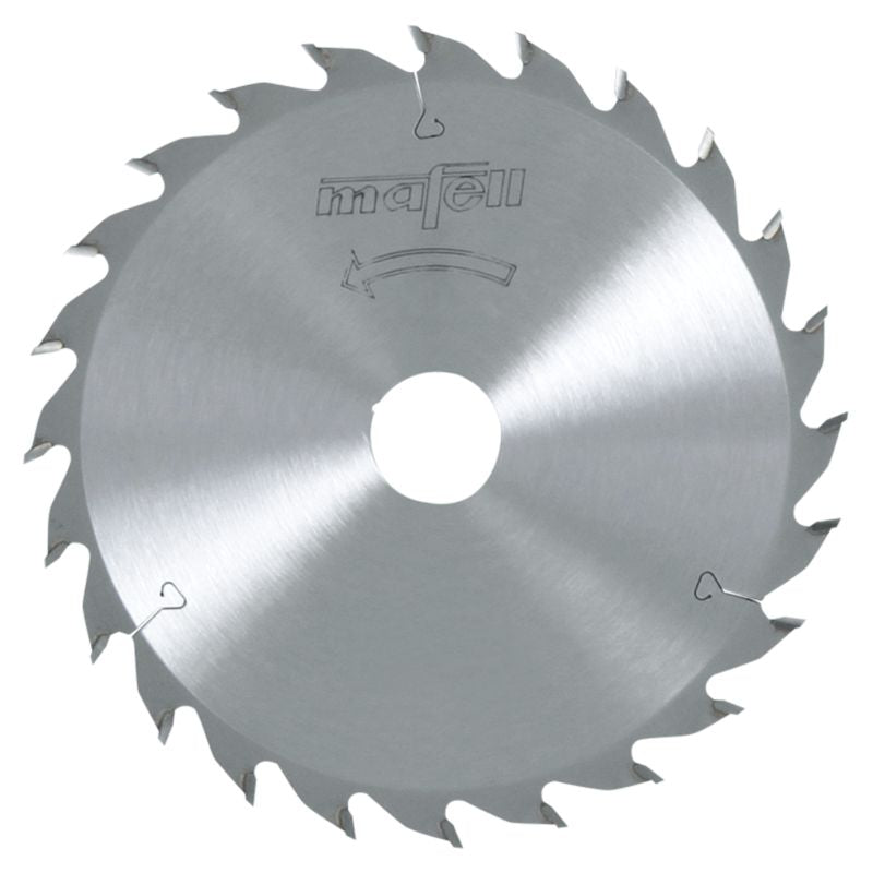 Mafell HM-Klinga 185 x 1.4/2.4 x 20 mm, ATB, 24 teeth, for universal use with wood 092487