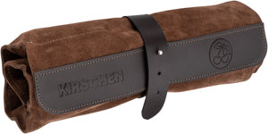 Kirschen Stämjärnsset i läderfodral, vitbokshandtag, 8-delar