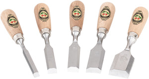 Kirschen Stämjärnsset i trälåda, korta, 5-delar