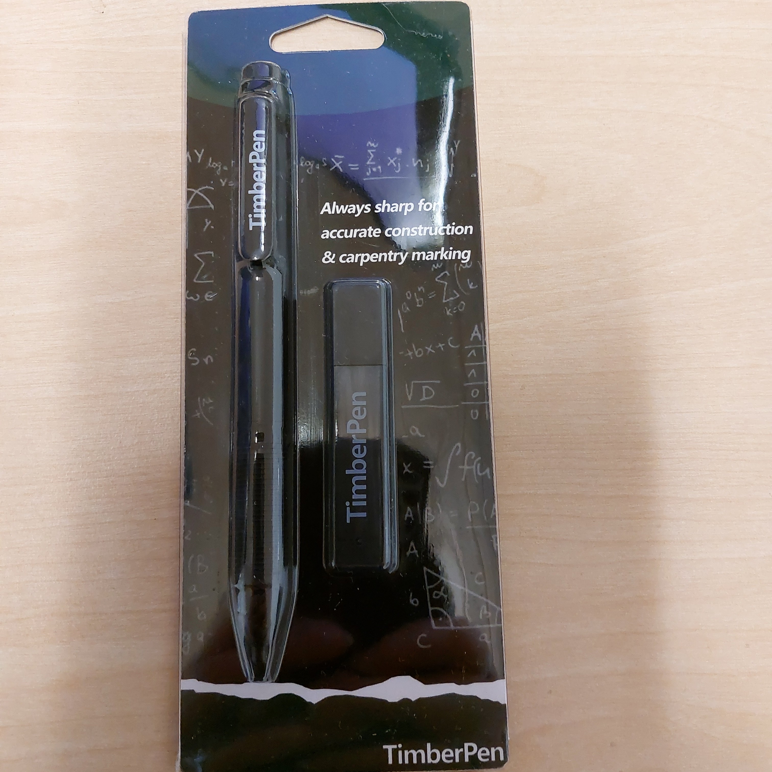 TimberPen stiftpenna / reservstift stifttjocklek 1x2mm