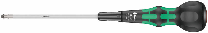 Wera Kraftform 1850 Ball-Grip Krysspårskruvmejslar