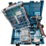 Makita Borrskruvdragare DDF484STX5-MO 1x5Ah + laddare + handtag +Makpac Organizer