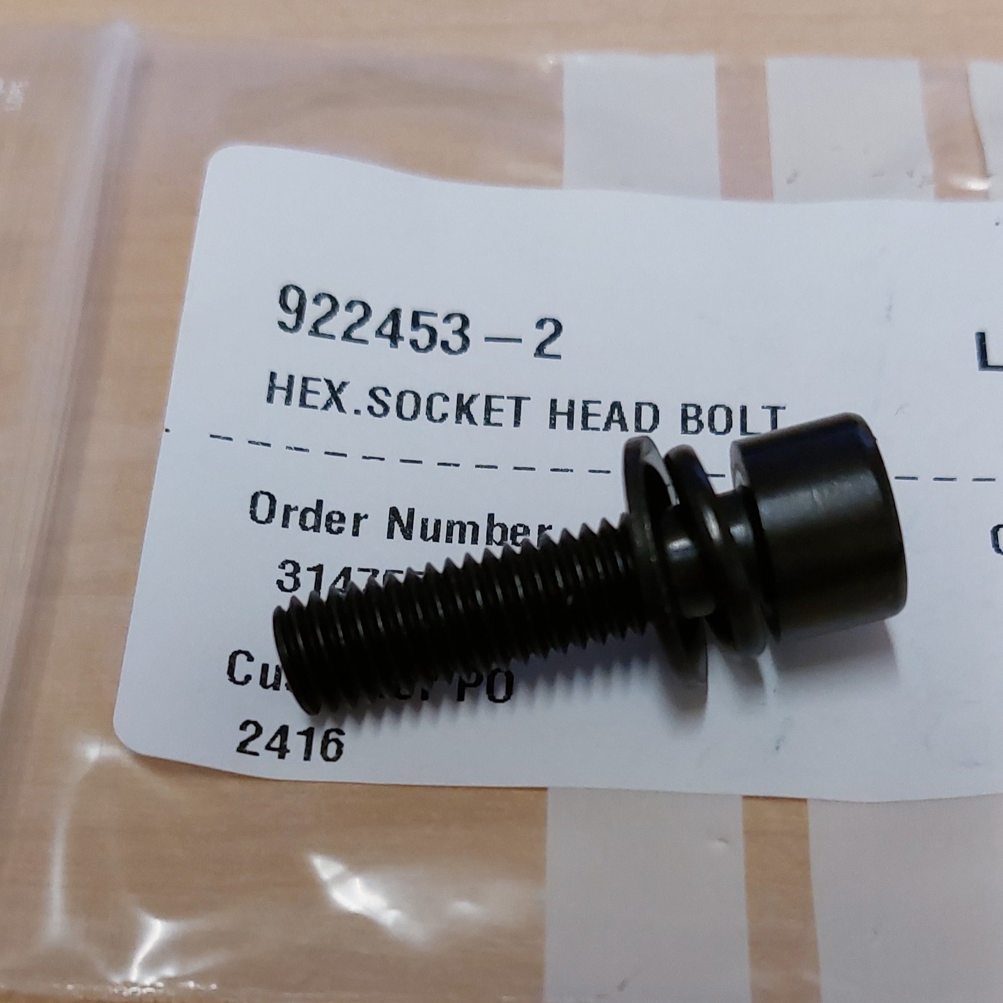 Makita Hex.Socket Head Bolt 1-Pack