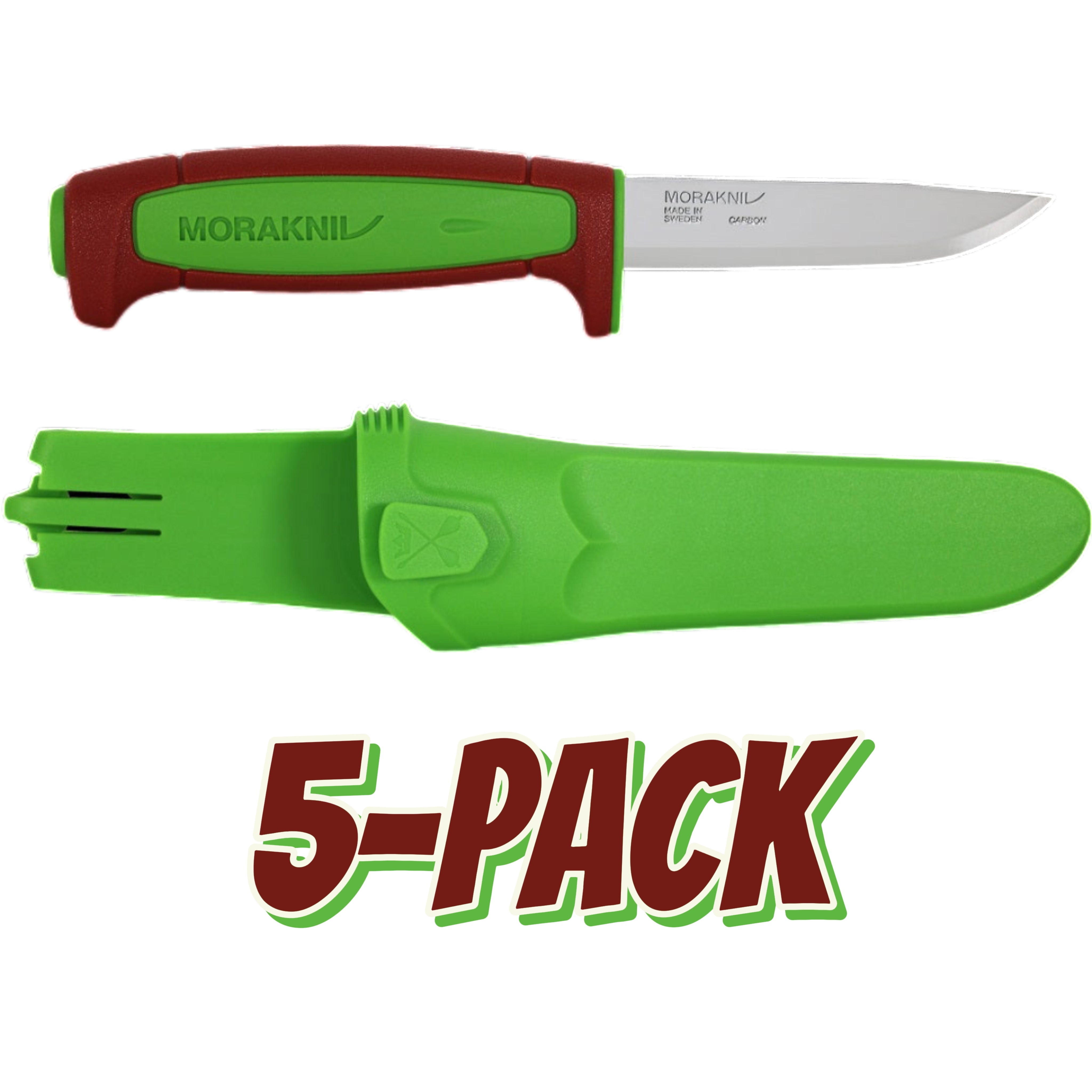 5-Pack Morakniv BASIC 511 kolstål 2024 Limited Edition