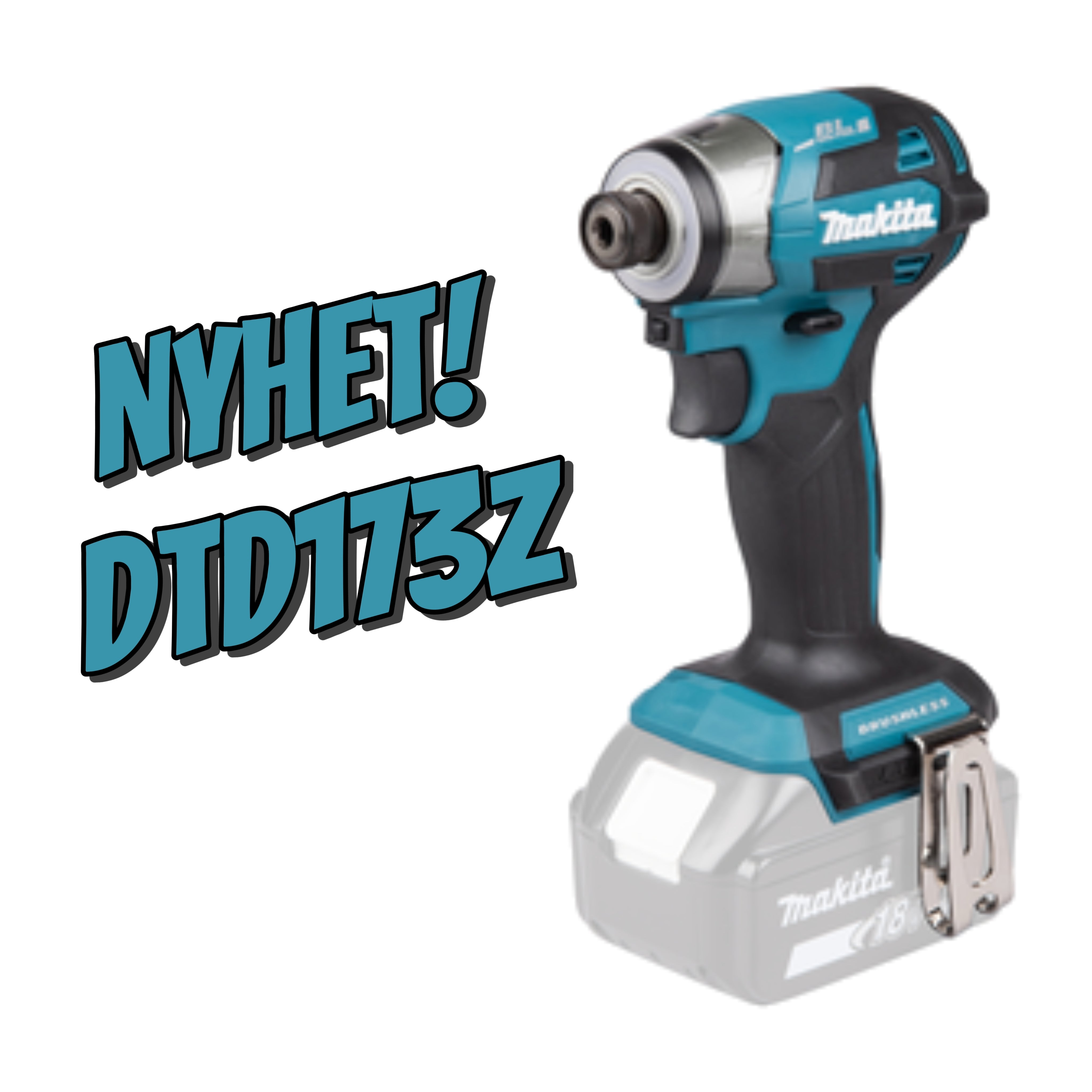 Makita Slagskruvdragare LXT 18V - DTD173 Naken