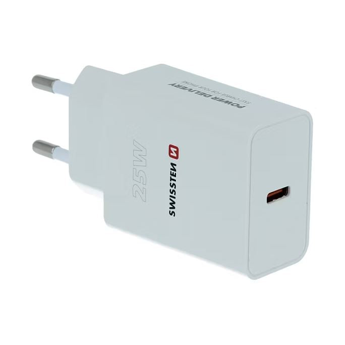 SWISSTEN Charger mobilladdare USB-C 25W