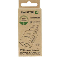 SWISSTEN Charger mobilladdare USB-C 25W