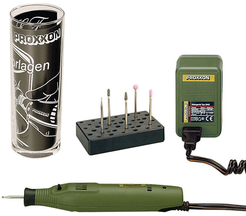 Proxxon komplett gravyrset med GG12 gravyrmaskin