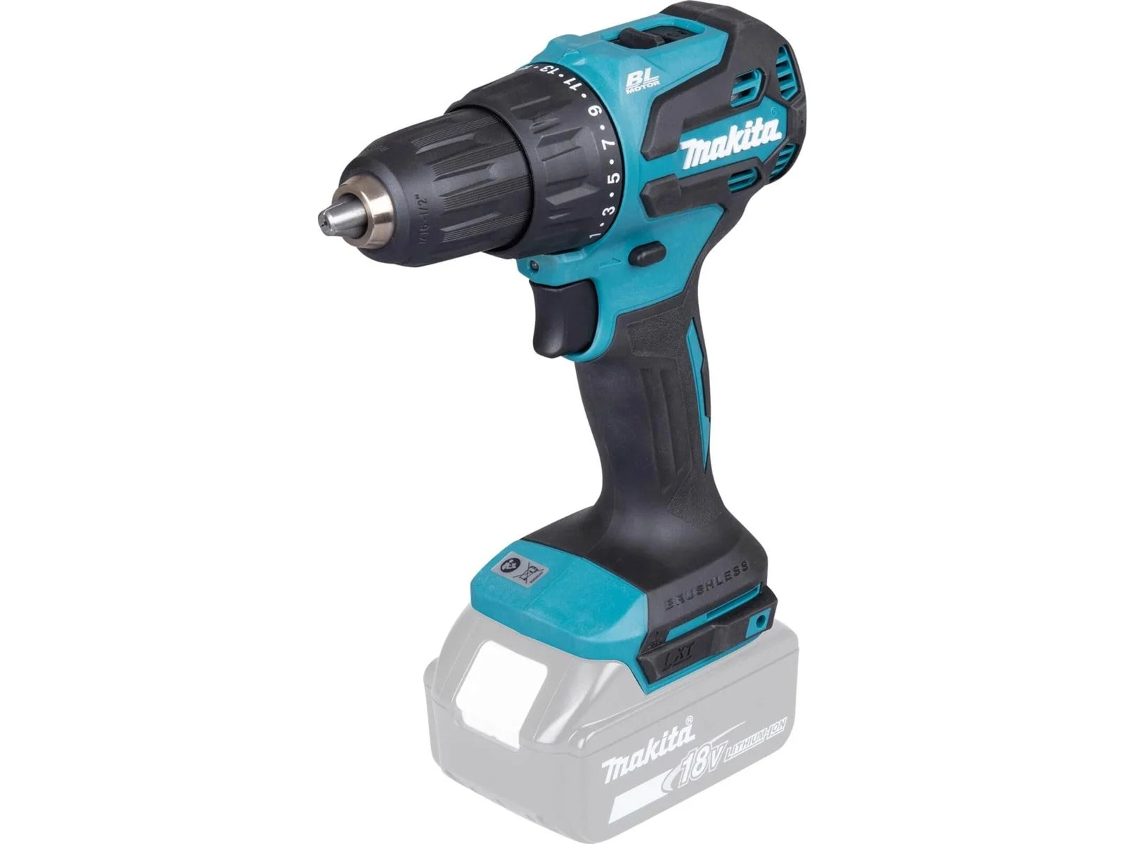 Makita Slagborrskruvdragare LXT 18V- DHP490Z Naken