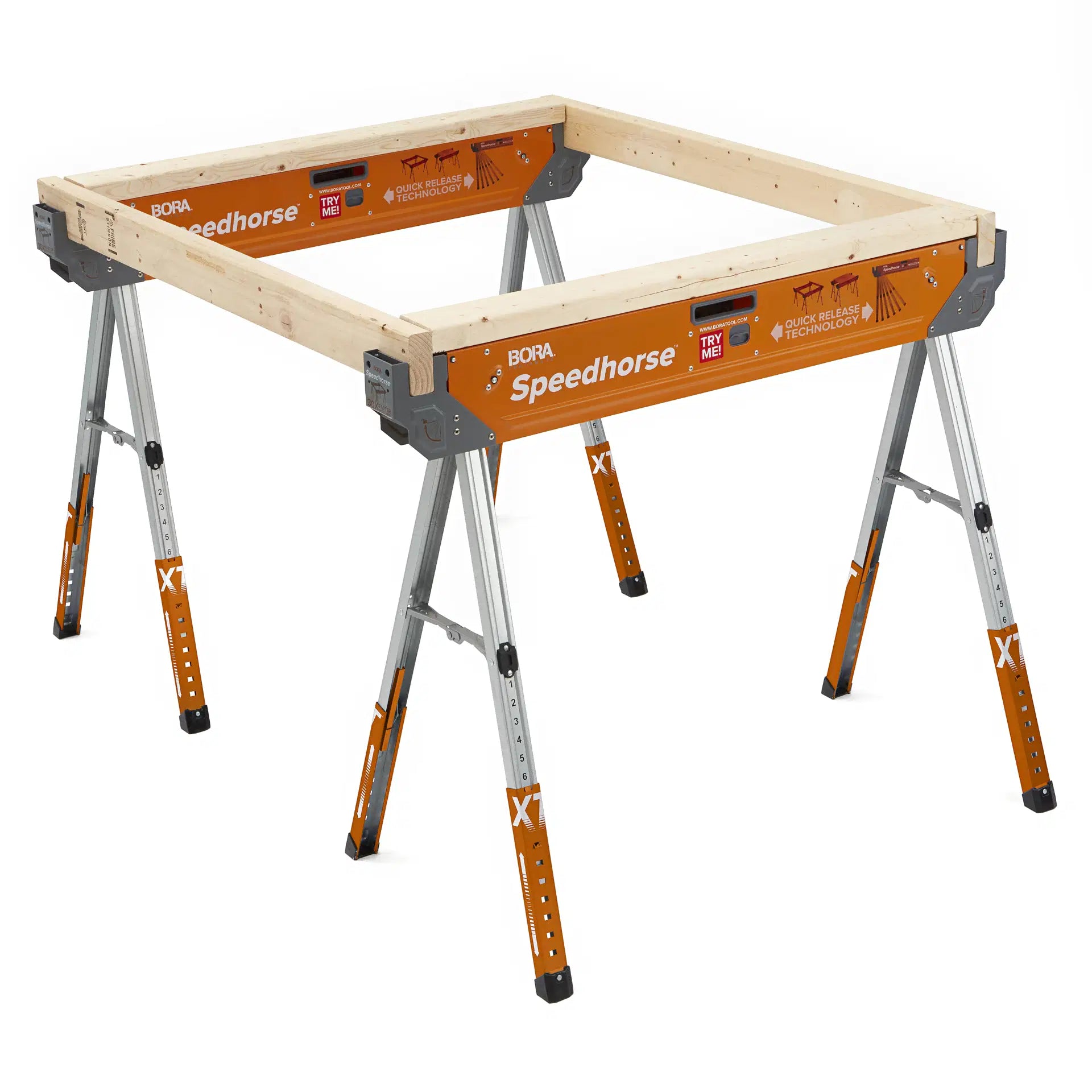 Bora justerbar Speedhorse sågbock 2-pack