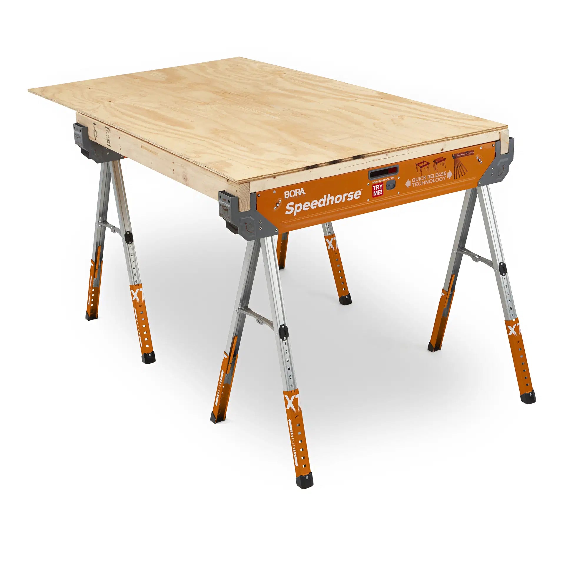 Bora justerbar Speedhorse sågbock 2-pack