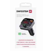 SWISSTEN FM Transmitter Cigg Adapter USB-A/USB-C